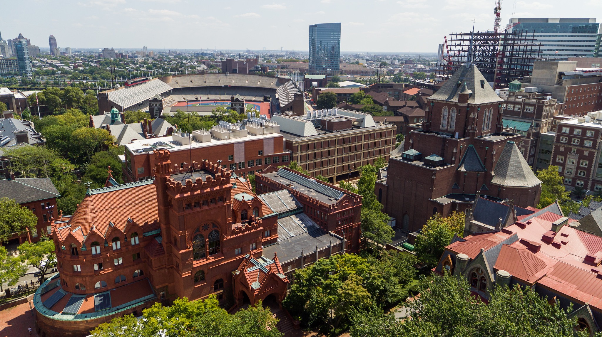 UPenn campus building - applying with low UPenn acceptance rate