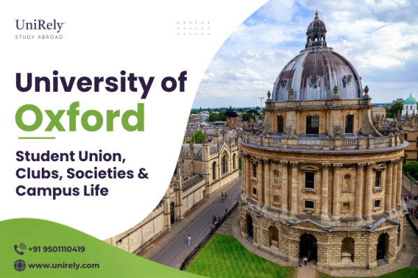University of Oxford student union clubs societies campus life Oxford university campus experience UK