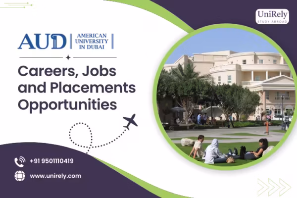 American University in Dubai careers jobs placements opportunities campus student life AUD Dubai